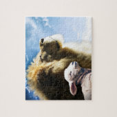 ライオンアンドラムパズル ジグソーパズル (縦)