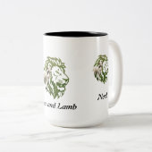 ライオンアンドラムマグデザイン ツートーンマグカップ (正面右)