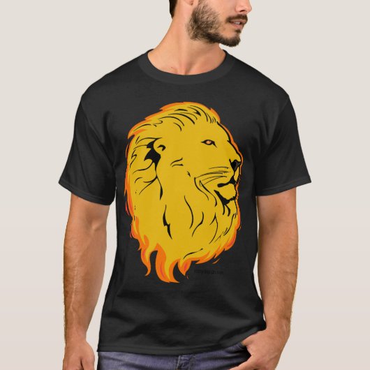 ライオンアートデザイン Tシャツ (正面)