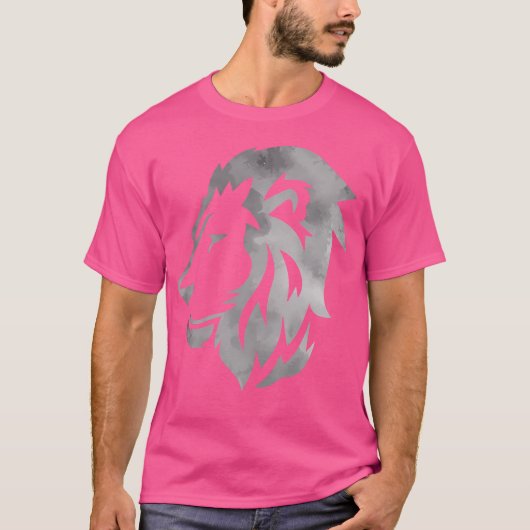 ライオンアートフェリおもしろいデラージ猫好き Tシャツ (正面)