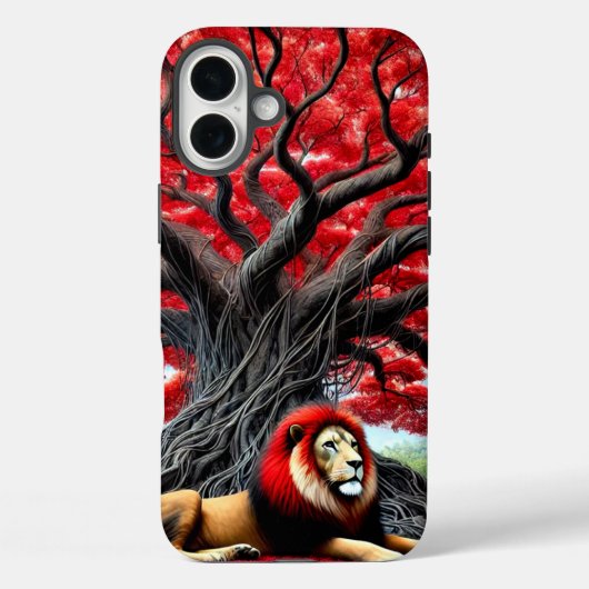 ライオンアートフォンケース Case-Mate iPhoneケース (裏面)