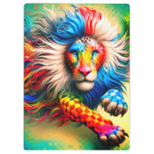 ライオンアート クリップボード (裏面)