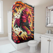 ライオンアート シャワーカーテン (インサイチュ)