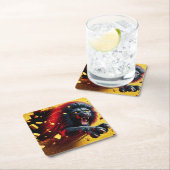 ライオンアート スクエアペーパーコースター (インサイチュ)