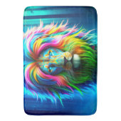 ライオンアート バスマット (正面縦)