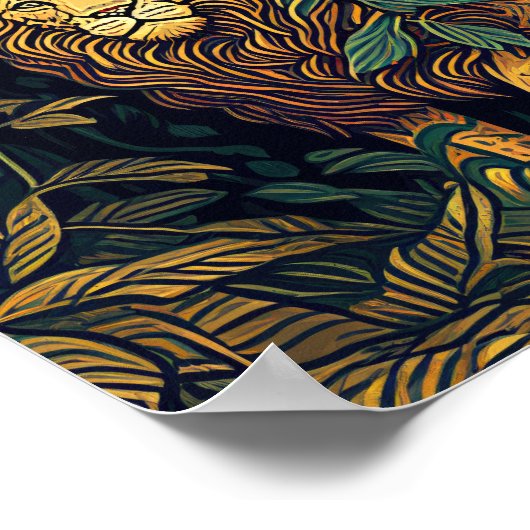 ライオンアート ポスター (角)