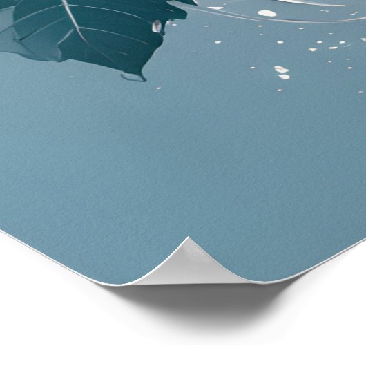 ライオンアート、ワイルドライフアフリカサファリホワイトライオンの壁 ポスター (角)