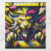 ライオンアート ワインラベル (シングルラベル)