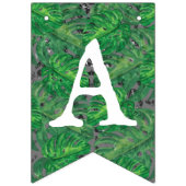 ライオンイラストレーションサファリハッピーバースデー バンティングフラッグ (第3の旗)