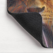 ライオンインザギャラリーマウスパッド マウスパッド (コーナー)