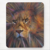 ライオンインザギャラリーマウスパッド マウスパッド (正面)