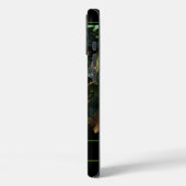 ライオンインザジャングルモノグラームイニシャル Case-Mate iPhoneケース (裏面 / 左)