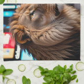 ライオンインタイムズスクエア キッチンタオル (折り畳み)