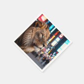 ライオンインタイムズスクエア スタンダードカクテルナプキン (角)