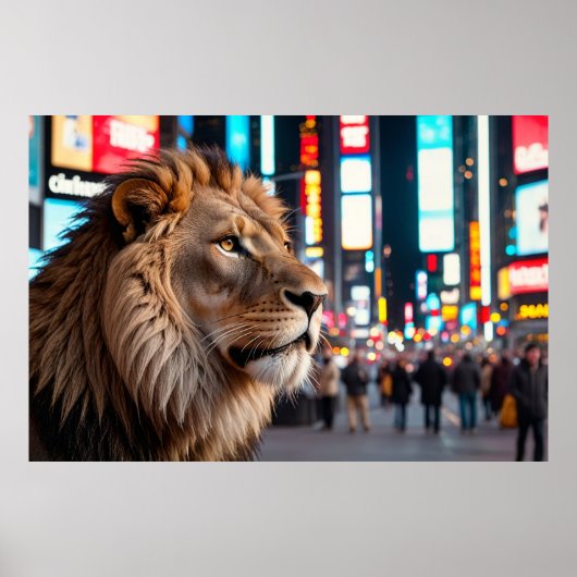ライオンインタイムズスクエア ポスター (正面)
