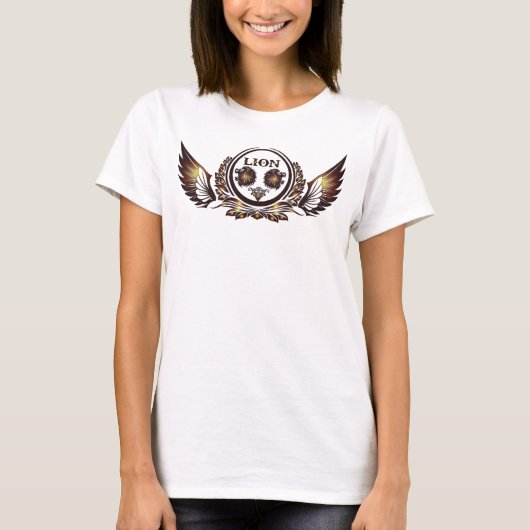 ライオンウィング 女性用シャツ Tシャツ (正面)