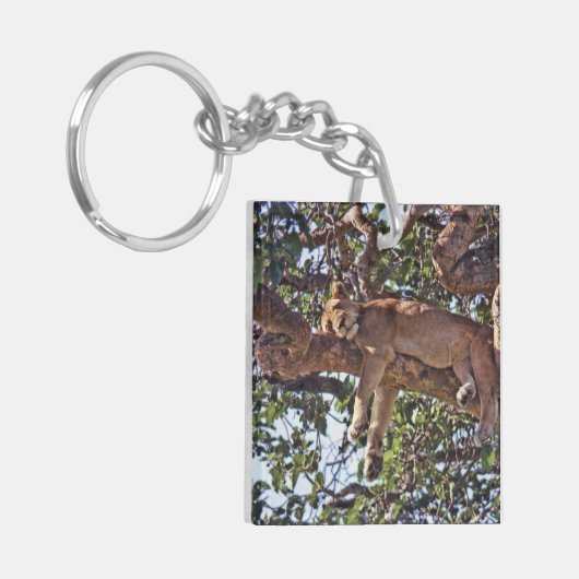 ライオンオフィスホームパーソナライズデスティニー キーホルダー (正面左)