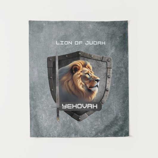 ライオンオブユダエホバ タペストリー (正面)