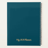 ライオンオブユダパーソナライズされた文字カスタムプランナー プランナー手帳 (裏面)