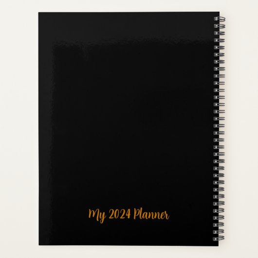 ライオンオブユダパーソナライズされた文字カスタムプランナー プランナー手帳 (裏面)