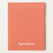 ライオンオブユダパーソナライズされた文字カスタムプランナー プランナー手帳 (裏面)