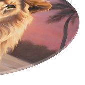 ライオンオンビーチ カッティングボード (角)