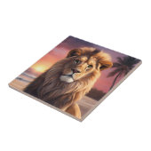 ライオンオンビーチ タイル (側面)