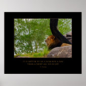 ライオンオン山 ポスター (正面)