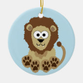 ライオンオーナメント セラミックオーナメント (正面)