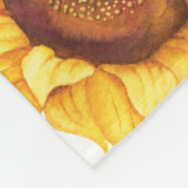 ライオンカブサマーサンフラワーベイビーガール子供部屋 フリースブランケット (角)