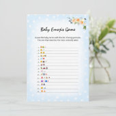 ライオンカブフローラブルーベビー絵文字のシャワーゲーム プログラム (スタンド正面)