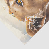 ライオンカブワイルドフラワーウォーターカラーデコップページ 薄葉紙 (詳細)