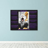 ライオンカブ キャンバスプリント (インサイチュ (ウッドフロア))