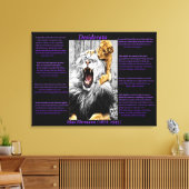 ライオンカブ キャンバスプリント (インサイチュ (リビング))