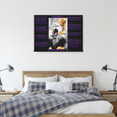 ライオンカブ キャンバスプリント (インサイチュ (寝室))