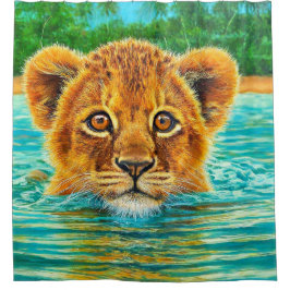 ライオンカブ シャワーカーテン