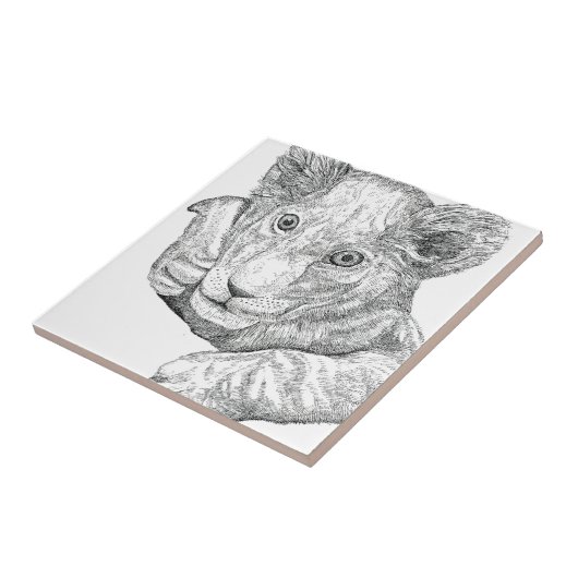 ライオンカブ タイル (側面)