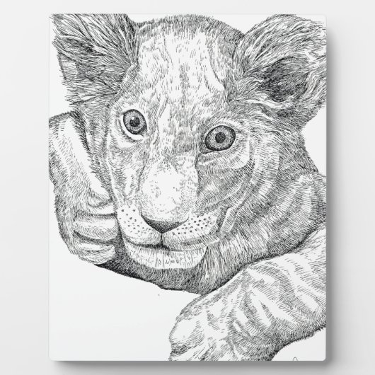 ライオンカブ フォトプラーク (正面)