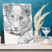 ライオンカブ フォトプラーク (側面)