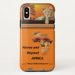 ライオンカブ&マサイアンダーアカシアiPhoneケース iPhone X ケース