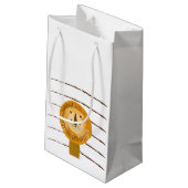 ライオンカワイートカートゥーンキッズベビー スモールペーパーバッグ (裏面アングル)