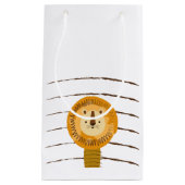ライオンカワイートカートゥーンキッズベビー スモールペーパーバッグ (正面)
