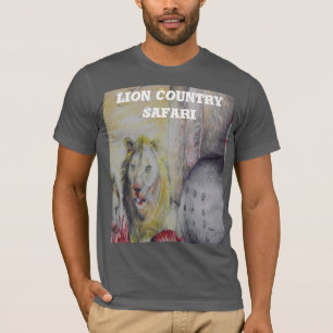 ライオンカントリーサファリデザイナーティーシャツ Tシャツ