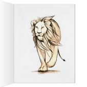 ライオンカードのように強い (内側(右))