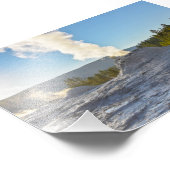 ライオンガイザー、イエローストーン国立公園、ワイオミング フォトプリント (角)