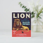 ライオンガベートワトソンビルカリフォルニアUSAヴィンテージ ポストカード (スタンド正面)