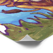 ライオンガードルームパーソナライズされたポスター ポスター (角)