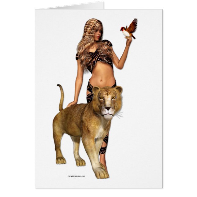 ライオンガール (正面)