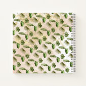 ライオンキューブリトルキングベビーシャワーゲストブック ノートブック (裏面)