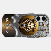 ライオンキングのカスタムネームデザイン 🦁 Case-Mate iPhoneケース (裏面 (横))